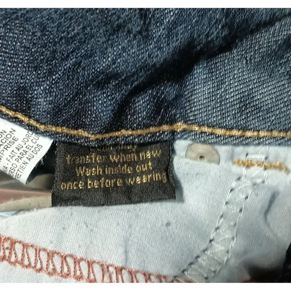 Nine West Jeans Womens Size 6 Straight Leg Blue Denim High Waist - Picture 15 of 15